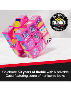 Cubo Rubik Barbie 50 Aniversario 3x3 Juguete Antiestrés 2