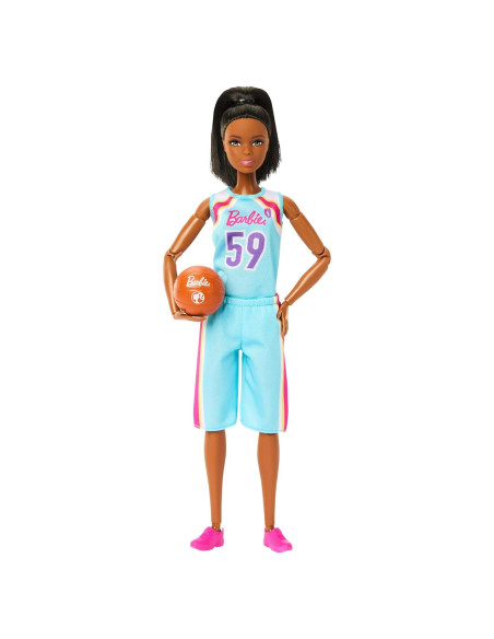 Muñeca Barbie Jugadora de Baloncesto Mattel 30 cm con Balón