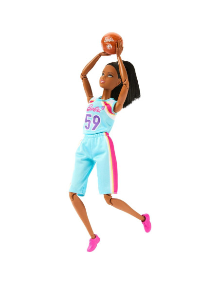 Muñeca Barbie Jugadora de Baloncesto Mattel 30 cm con Balón