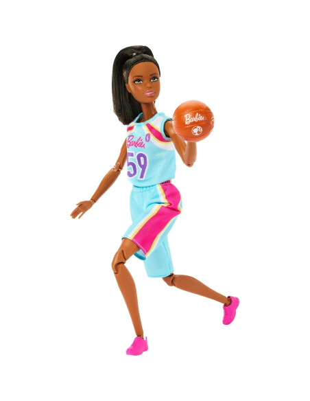 Muñeca Barbie Jugadora de Baloncesto Mattel 30 cm con Balón