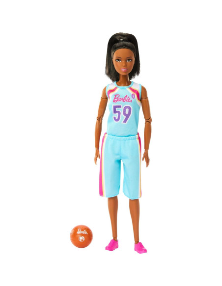 Muñeca Barbie Jugadora de Baloncesto Mattel 30 cm con Balón