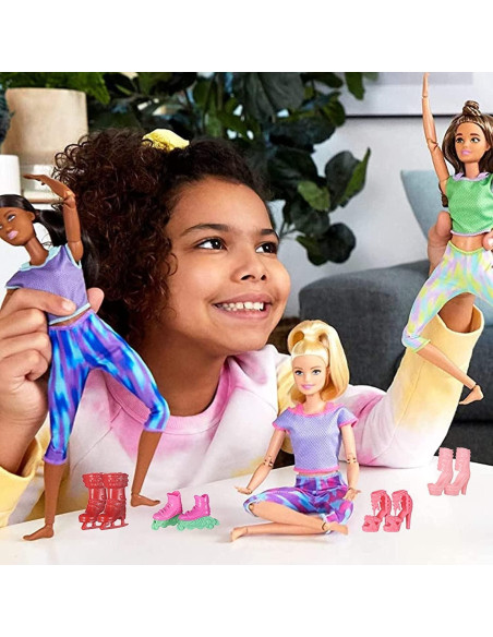 30 pares de zapatos para muñecas Barbie variados 12" (30 cm)