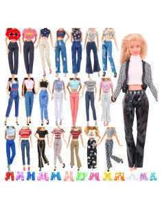 Conjunto Ropa para Muñecas 30 Piezas Acehome 29 cm