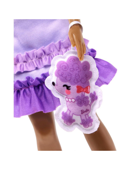 Muñeca Barbie Mi Primera Brooklyn 34.3 cm con Poodle y Accesorios