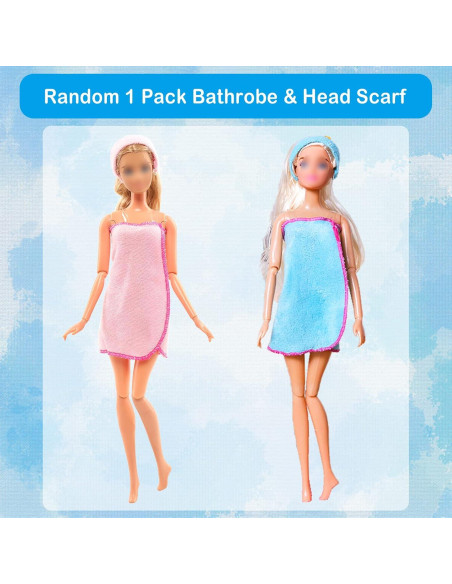 Conjunto de Ropa y Accesorios para Muñecas Joyfun 26 Piezas