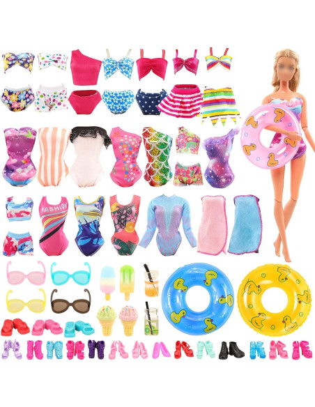 Conjunto de Ropa y Accesorios para Muñecas Joyfun 26 Piezas