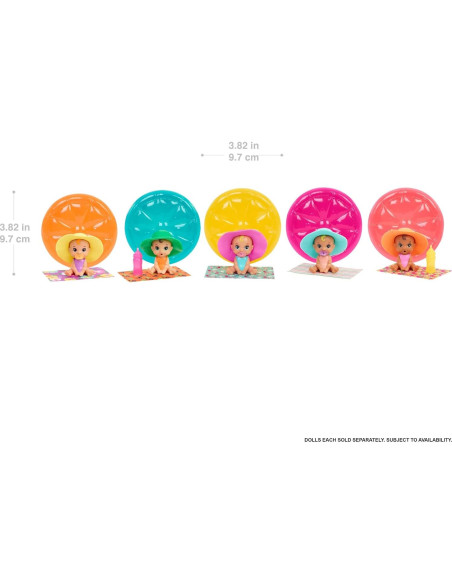 Barbie GTT12 Color Reveal Bebés Arena y Sol 5 Sorpresas