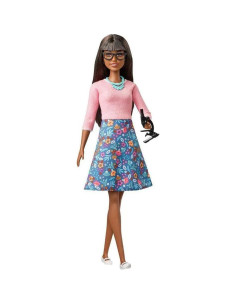 Muñeca Barbie Maestra Afroamericana con Accesorios Educativos 2