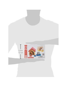 Juego de Animales de Madera Hape - Mascotas para Casa de Muñecas 2