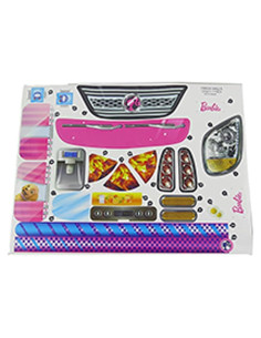 Juego de Stickers de Repuesto para Caravana Barbie FBR34