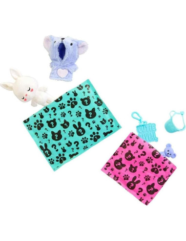 Barbie Revelación Cutie Disfraz de Animal con 5 Sorprisas