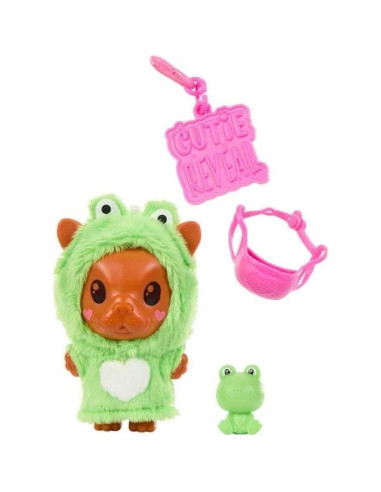 Barbie Revelación Cutie Disfraz de Animal con 5 Sorprisas