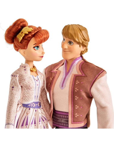 Muñecas de Moda Disney Frozen 2 Anna y Kristoff 2 Pack