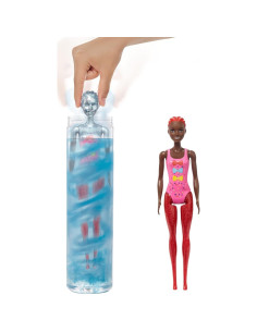 Barbie Color Reveal Glitter! Muñeca Intercambio de Cabello 25 Sorpresas 2