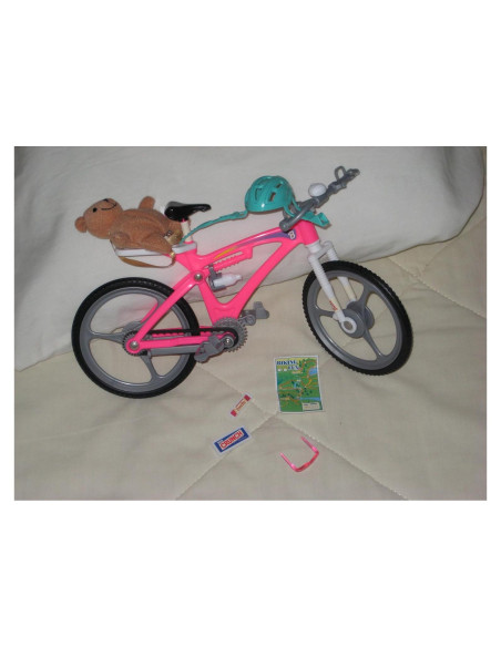 Bicicleta Barbie Pack 'N Go Mattel con Accesorios