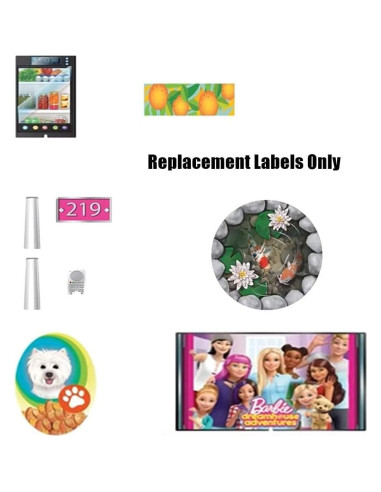 Hoja de Stickers de Repuesto Barbie Dreamhouse FHY73