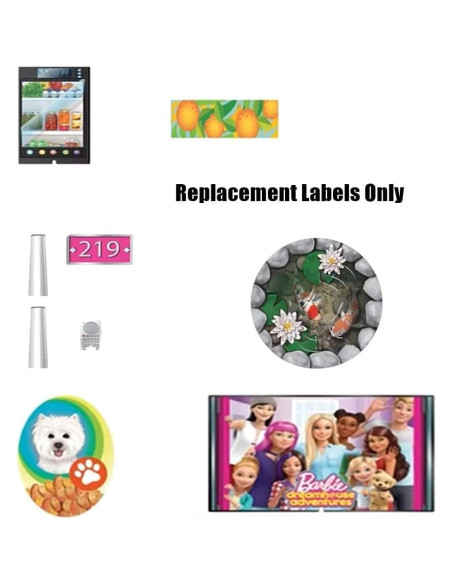 Hoja de Stickers de Repuesto Barbie Dreamhouse FHY73