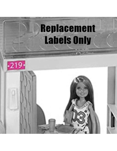 Hoja de Stickers de Repuesto Barbie Dreamhouse FHY73
