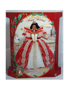 Barbie Felices Fiestas 1997 Mattel Afroamericana 35cm 2