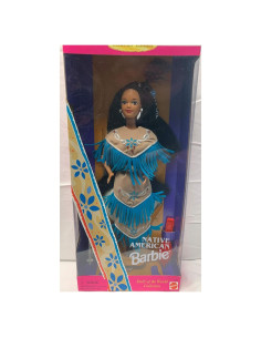 Muñeca Barbie Nativa Americana Edición Coleccionista 1996