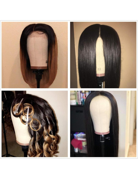 Cabeza de Maniquí de Corcho GEX 22" para Pelucas y Sombreros