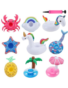 Flotadores Inflables para Muñecas Green Vivid - 9 Piezas 2