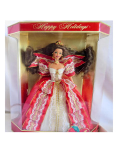 Muñeca Barbie Felices Fiestas 1997 Mattel 10 Aniversario