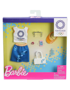 Conjunto de Ropa Barbie Juegos Olímpicos Tokio 2020 - Top y Falda 2