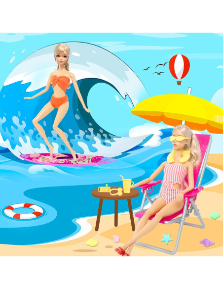 Conjunto de Trajes de Baño para Muñecas 40 Piezas Mxzqxw