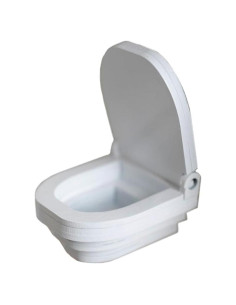 Inodoro para muñecas 1/6 BJD 30 cm kit de bricolaje sin pintar