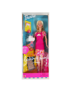 Muñeca Barbie Diversión de Hornear 33 cm Mattel