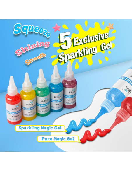 Kit de Juguete de Elfo de Agua Mágico Kiditos - 24 Piezas Kit de Juguete de Elfo de Agua Mágico Kiditos - 24 Piezas