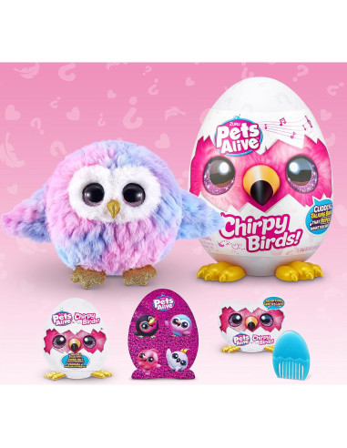 Pájaro Chirpy ZURU - Mascota Electrónica que Habla