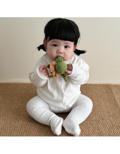 Sonajero de Madera DICHA para Bebés - Mordedor y Juguete