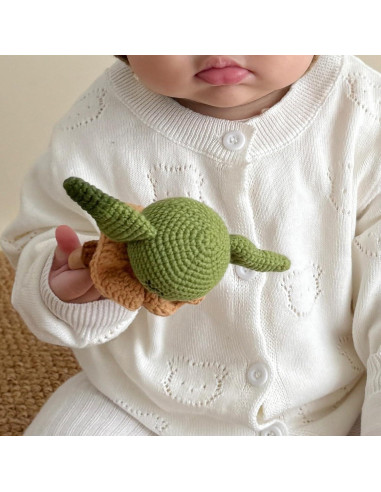 Sonajero de Madera DICHA para Bebés - Mordedor y Juguete