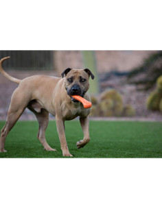 Hueso Jolly Pets Flex-N-Chew Grande Naranja 22,86 cm 2