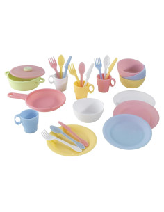 Juego de cocina 27 piezas KidKraft pastel para niños