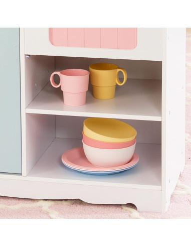 Juego de cocina 27 piezas KidKraft pastel para niños