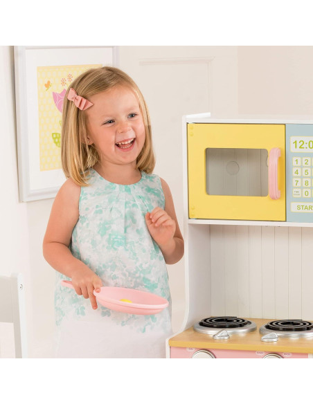 Juego de cocina 27 piezas KidKraft pastel para niños