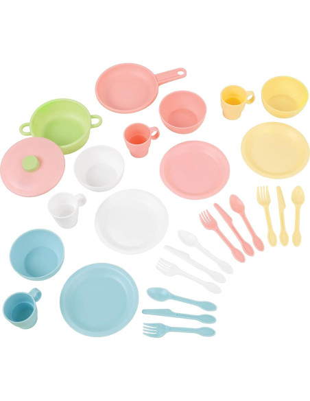 Juego de cocina 27 piezas KidKraft pastel para niños