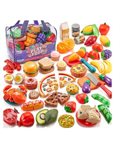 Juego de Comida de Imaginación 78Pc LAUGIGLE para Niños