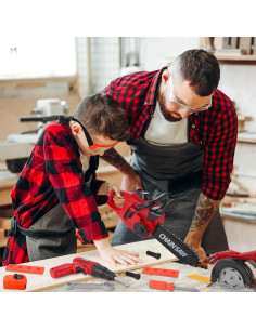 Juego de Herramientas Vextronic 36 PCS para Niños con Motocierra 2