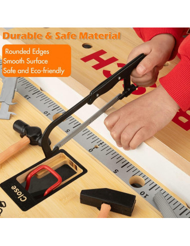 Juego de herramientas de juguete ABC 28 piezas para niños