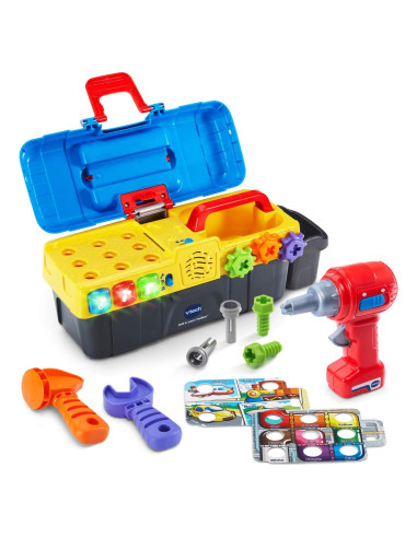 Caja de Herramientas Aprendiendo VTech con Taladro Juguete