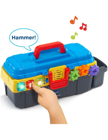 Caja de Herramientas Aprendiendo VTech con Taladro Juguete