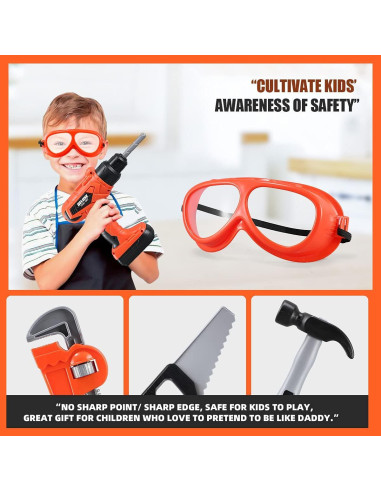 Juego de Herramientas para Niños Zealous Toys 48 Piezas