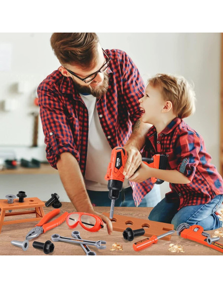 Juego de Herramientas para Niños Zealous Toys 48 Piezas