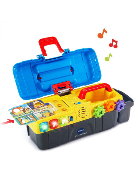 Caja de Herramientas Aprendiendo VTech con Taladro Juguete