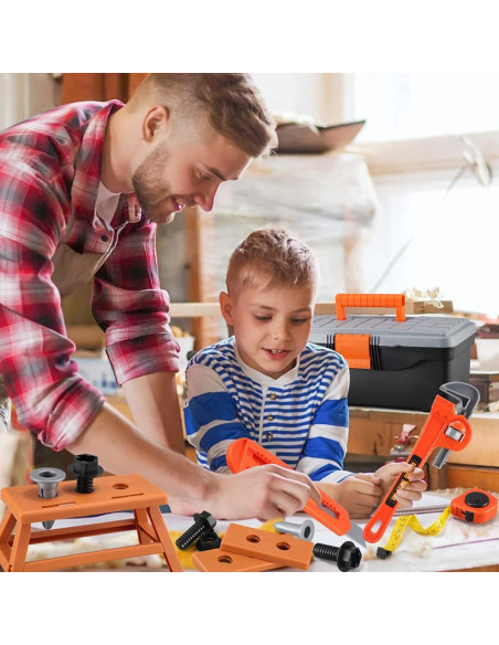 Juego de Herramientas para Niños Zealous Toys 48 Piezas