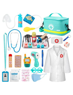 Kit de Doctor para Niños Sundaymot 34 Piezas con Estetoscopio